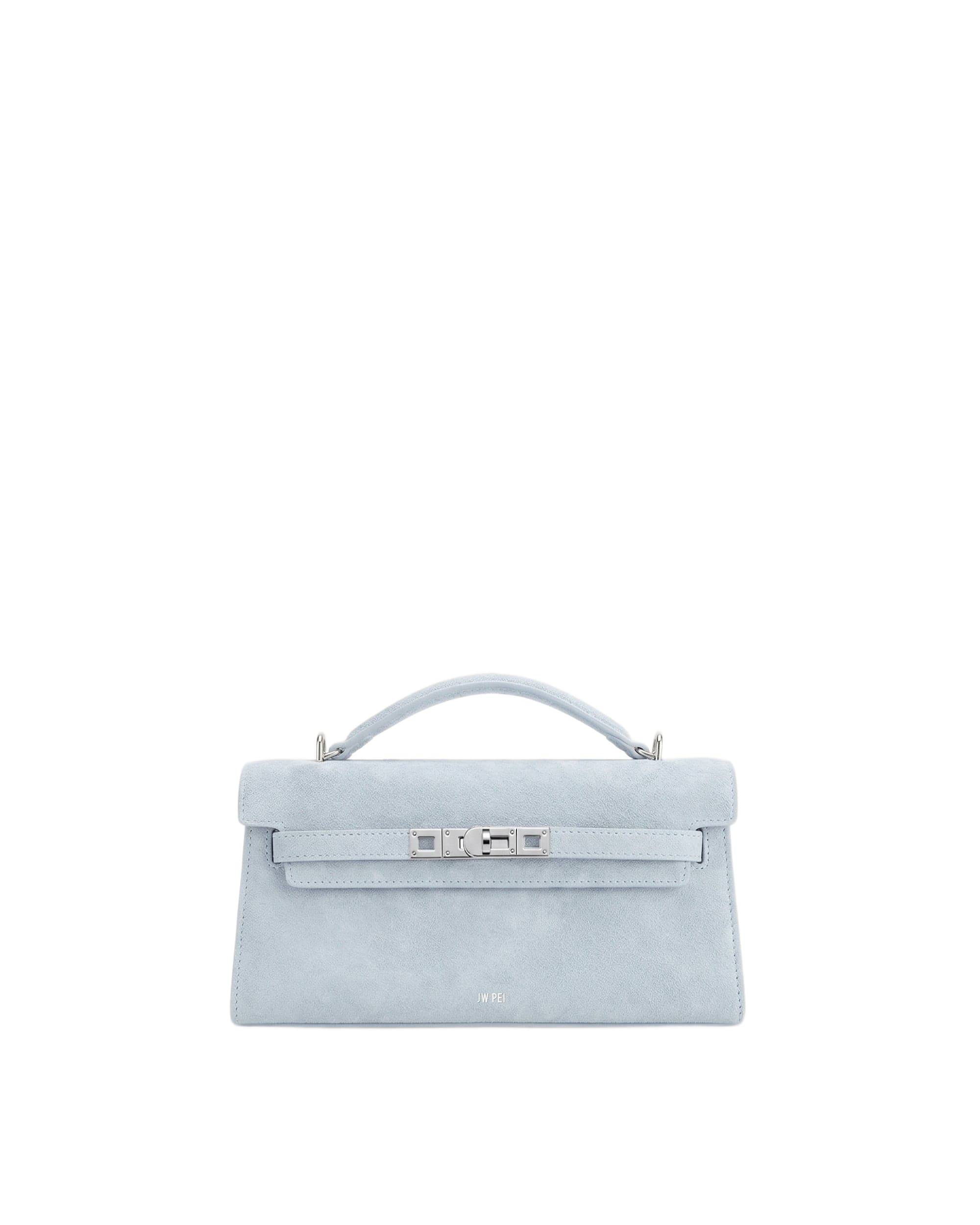 JW PEI Noor Top Handle Bag — Синий (замша)