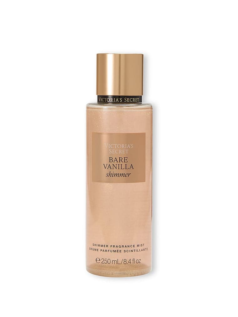 Victoria's Secret Shimmer Fragrance Mist — Bare Vanilla