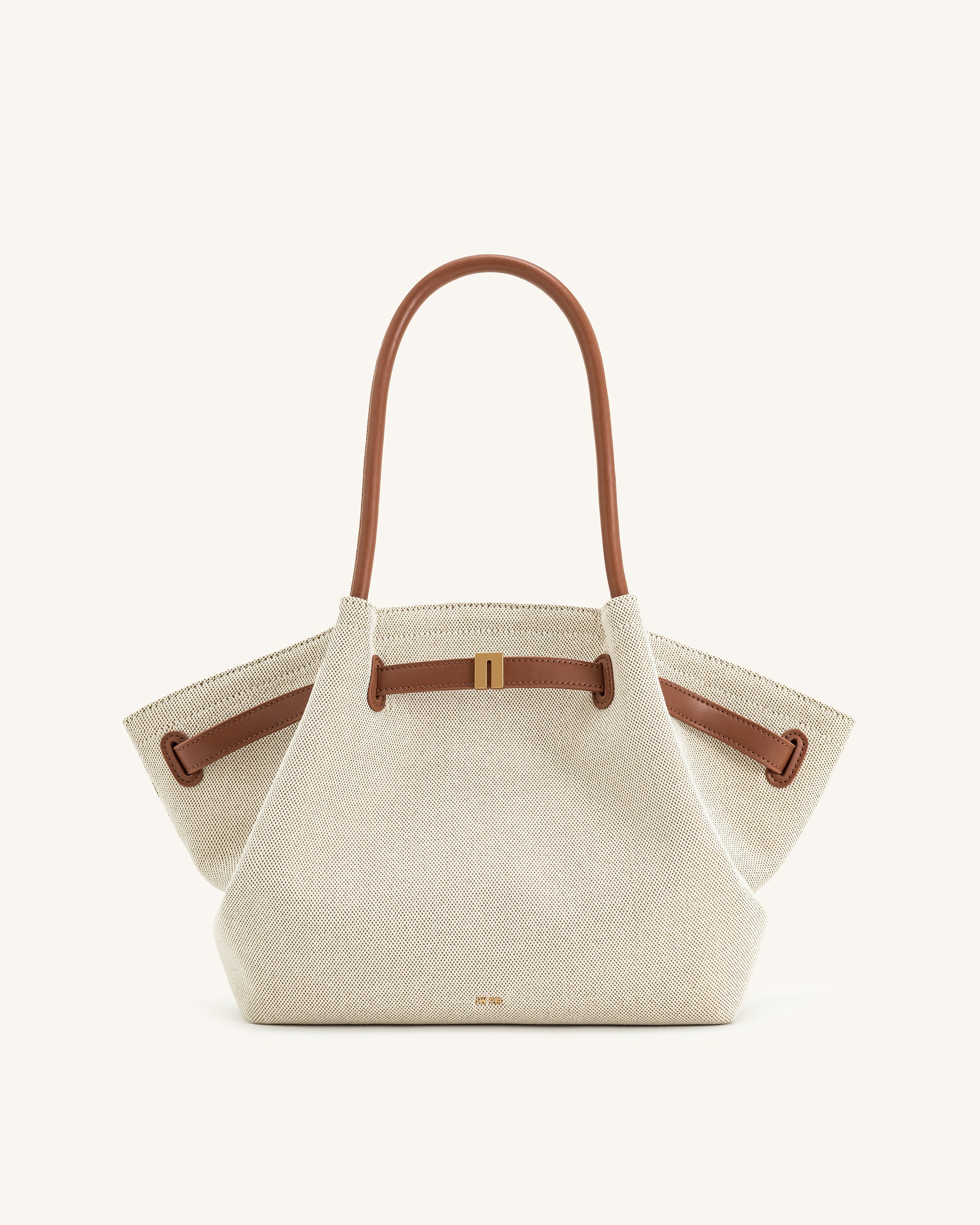 JW PEI Hana Medium Tote Bag — Коричневый канвас