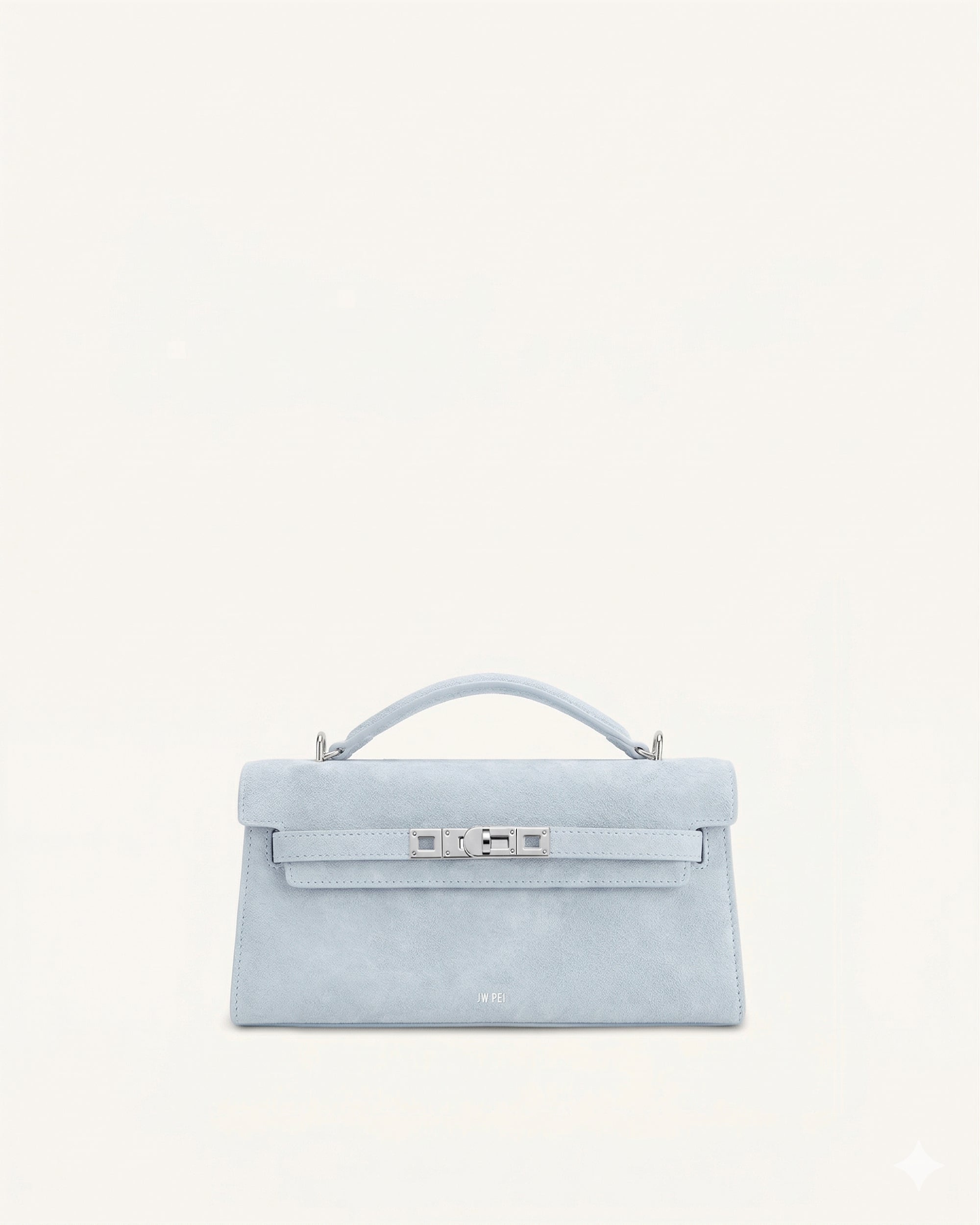 JW PEI Noor Top Handle Bag — Синий (замша)